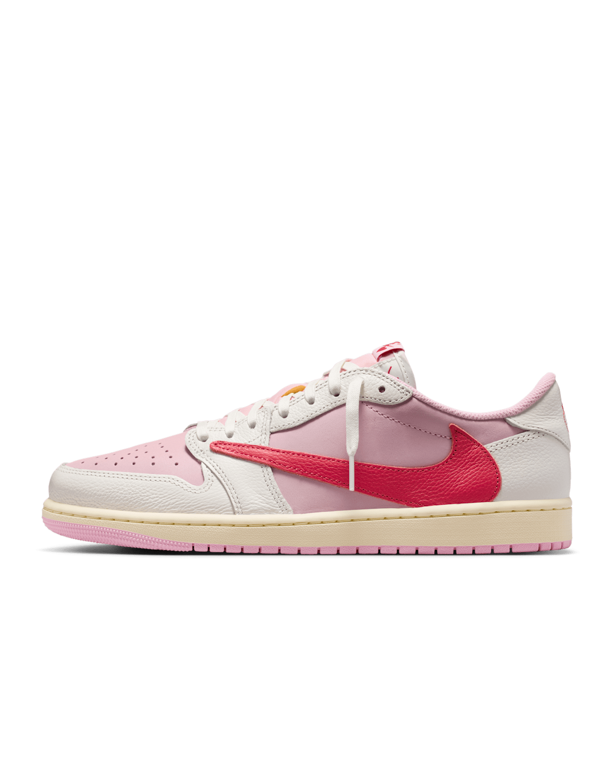 Travis Scott Air Jordan 1 Low OG Shy Pink and Tropical Pink